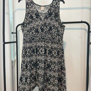 Black and White Dress